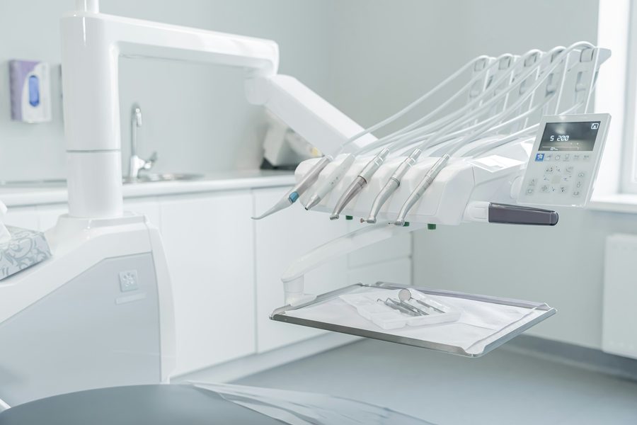 Behandlungseinheit im Dentalstudio